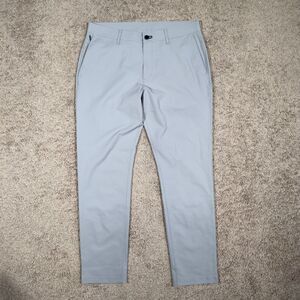 Public Rec Dealmaker 5-Pocket Pants Mens 33x32 Grey Stretch Commuter Golf